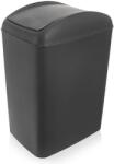 Orion Coș de gunoi din plastic cu capac basculant 10 l, gri Cos de gunoi