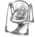 Ingenuity Konvertibilis Utazó Hinta Dallamokkal Bella Teddy Újszülött Kortól 9Kg-ig - Kényelmes, Nyugtató és Hordozható Babahinta