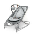 Ingenuity Summer 2 az 1-ben Bouncer & Rocker Duo Lehátó - Nyugtató Rezgéssel, Kényelmes és Biztonságos Baba Lehátó Szék