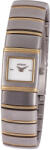 ASTRON 5063-7 női karóra, bicolor színű nemesacél tok, bicolor nemesacél csat, fehér számlap, keményített ásványüveg, quartz szerkezet, cseppmentes vízállóság (5063-7) - oranagykereskedes