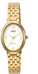 Q&Q női karóra, quartz, arany színű tok, arany színű karcsat, fehér számlap Q10C-004PY (4219-8)