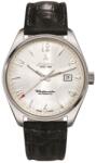 Atlantic Férfi karóra, Worldmaster Art-Déco Automatic Silver Leather 51752.41. 25S - swisstimeshop