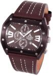 ASTRON 5699-6 férfi karóra, fekete színű nemesacél tok, barna bőrszíj, barna számlap, keményített ásványüveg, chronograph quartz szerkezet, 50 m (5 ATM) vízállóság (5699-6) - oranagykereskedes