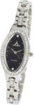ASTRON 5583-1 női karóra, ezüst színű nemesacél tok, ezüst színű nemesacél csat, fekete számlap, keményített ásványüveg, quartz szerkezet, cseppmentes vízállóság (5583-1) - oranagykereskedes