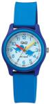 Q&Q gyerek karóra, quartz, kék színű szíj, kék színű tok, figurás számlap, VS59J010Y (4065-3)