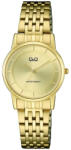 Q&Q női karóra, quartz, arany színű fémtok, arany színű fémcsat, arany színű számlap, C63A-001PY (4201-4)