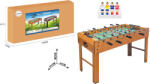 Mamido Fotbal de masă din lemn pentru copii 121x61x83 cm pentru copii mai mari (MT1140)