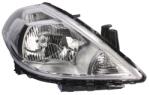 Nissan Tiida 2007-2011 - Fényszóró H4 jobb króm h. -07 (bel. áll. ) DEPO