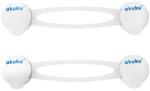AKUKU univerzális biztonsági zár szekrényekhez, fiókokhoz - 2 db-os (16 cm hosszú)