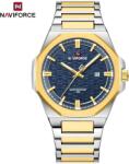 Naviforce Ceas NAVIFORCE ST-38666 - Aurie / Argintie / Albastră KP38666 Ceas