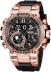 SMAEL Ceas SMAEL LO-29441 - Negru / Roz Auriu KP29441 Ceas
