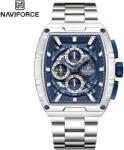 Naviforce Ceas NAVIFORCE TN-38584 - Argintiu / Albastru KP38584 Ceas