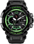 SMAEL Ceas SMAEL TO-14087 - Negru/Verde KP14087 Ceas