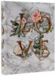  Fotóalbum 19, 5x25 cm Könyvkötésű 200 Darab 10x15 cm-es Fotóhoz Love (AAE259)