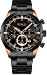 Curren Ceas CURREN LU-6224 - Negru KP6224 Ceas