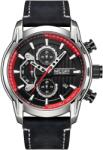 MEGIR Ceas MEGIR SA-38535 - Negru / Argintiu KP38535 Ceas