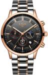 LIGE Ceas LIGE ST-4058 - Argintiu/Auriu KP4058 Ceas