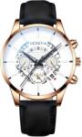 Geneva Ceas BR-23739 - Negru / Aur Roz KP23739 Ceas