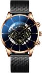 Geneva Ceas HA-12148 - Negru/aur roz 1 KP12148 Ceas