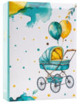  Baba Fotóalbum 12, 5x16, 5 cm 100 Darab 10x15 cm-es Fotóhoz Kék (AAE296)