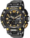SMAEL Ceas SMAEL ZA-14077 - Negru/Auriu KP14077 Ceas