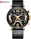 Curren Ceas LU-5431 CURREN - Negru/Auriu KP5431 Ceas