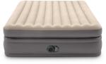 Intex Felfújható matrac Intex Prime Comfort, elektromos pumpával bézs|szürke