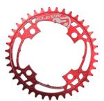 ELEVN Alumínium korona 4 csavarral Elevn Flow 43 vörös