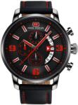 MINI FOCUS LE-23861 Karóra - Fekete/Piros KP23861