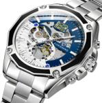 Forsining RH-14581 Karóra - Ezüst/Kék KP14581