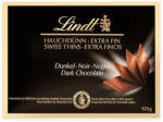 Lindt Csokoládé LINDT Thins Dark étcsokoládé lapocskák 125 g - papir-bolt