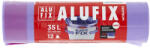 Alufix Szemeteszsák ALUFIX 35L Prémium Elastic FIX zárószalaggal Lila 12 darabos (MSEB3512UNI) - papir-bolt