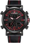 Naviforce RY-14617 Karóra - Fekete/Piros KP14617