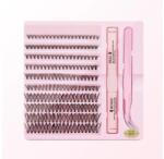  Műszempillafürt tincses készlet 10 soros 30D - MIX