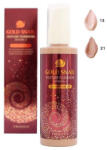 Enough Подмладяващ фон дьо тен с муцин от охлюв нюанс 21 SPF 30 Enough Gold Snail Moisture Foundation SPF30