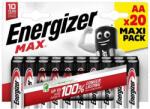 Energizer Elem AA ceruza LR06 Max 20 db/csomag, Energizer