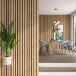 Wohnen 3D falpanel 10db 195x30 cm világos tölgyfa-hatású lamellás dekorpanel