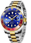 LIGE Ceas barbatesc Lige Data Quartz Analog Otel Ceas