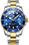 OLEVS Ceas barbati Olevs Analog Quartz Elegant Fashion Business Albastru Otel Ceas
