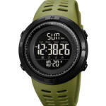 Skmei Ceas barbatesc Sport 5 ATM Cronometru Digital Verde Ceas