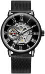Forsining Ceas barbatesc de mana Forsining Mecanic Automatic Clasic Elegant Luxury Analog Casual Business Retro Vintage Analog Negru Ceas