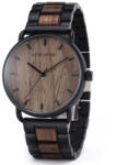 Bobo Bird Ceas barbatesc Bobo Bird Analog Quartz Din lemn Casual Maro Negru Ceas