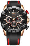 LIGE Ceas barbati Lige Elegant Quartz Analog Silicon Cronometru Data Cronograf Ceas