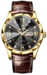 BinBond Ceas barbatesc de mana Elegant Quartz Casual Fashion Business 3 ATM Piele Ceas