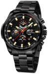 Forsining Ceas Barbati Forsining 428 Negru Mecanic , Design Luxury, Functii Multiple, Rezistent la Apa 3ATM Ceas