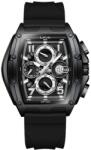 LIGE Ceas Barbati Lige 89110 Negru , Design Casual, Functii Multiple, AfiE aj Luminos, Rezistent la Apa 3ATM Ceas