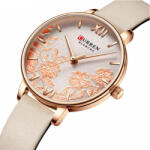 Curren Ceas dama Curren Curea piele Quartz Analog Casual Elegant Ceas