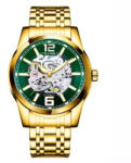 Tevise Ceas barbatesc de mana Tevise Elegant Casual Fashion Mecanic Automatic Business Auriu Ceas