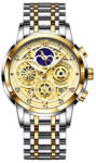 LIGE Ceas barbatesc Quartz Lige Otel Analog Data Ceas