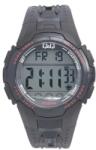 Q&Q karóra, digitális kiejlzéssel, fekete. 517oc